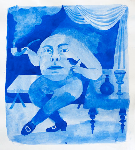 Carson Ellis - Stomach-Faced In Buckle Shoes With A Bird